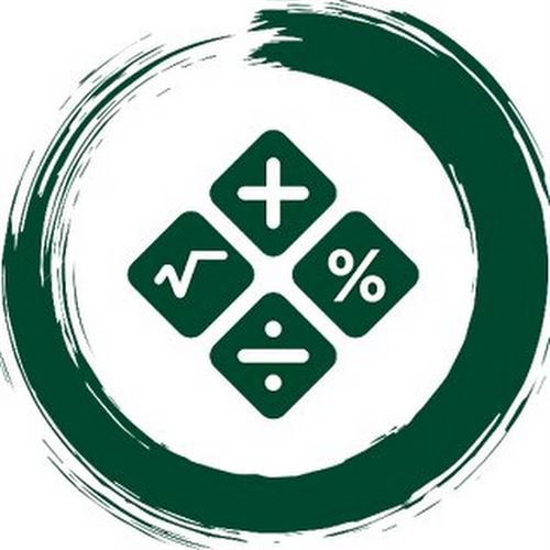 SWUN Math logo - a green paintbrush style circle with the division, multiplication, percent, and square root signs inside